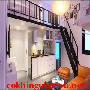 lan can cầu thang sắt