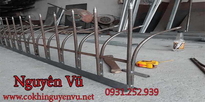 thi công chông sắt hàng rào chống trộm
