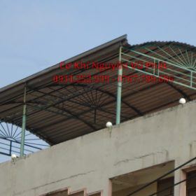 Thi công mái vòm sân thượng tại Biên Hòa Đồng Nai