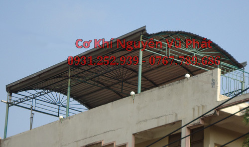 Thi công mái vòm sân thượng tại Biên Hòa Đồng Nai