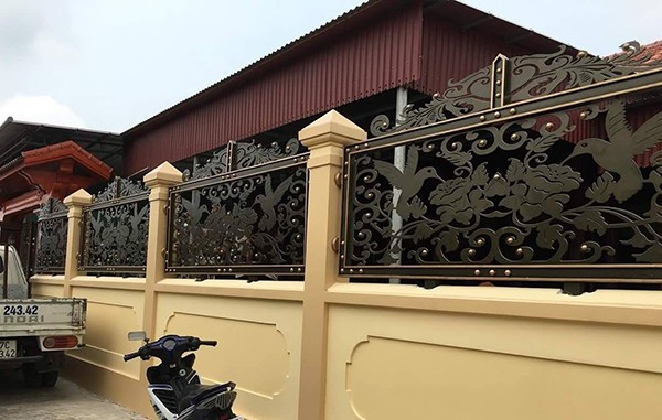 dịch vụ làm hàng rào sắt giá rẻ tại Biên Hòa
