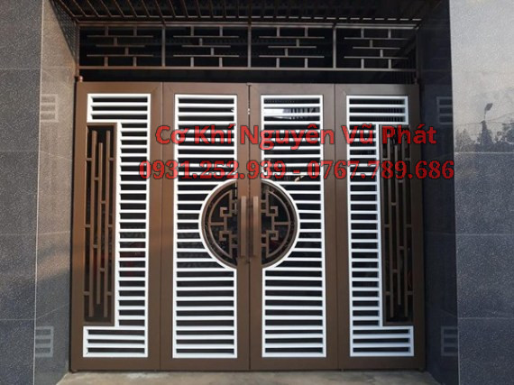 Thi công cửa sắt cửa cổng tại Bình Tân